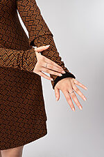 Stulpen BlockprintCopper 1