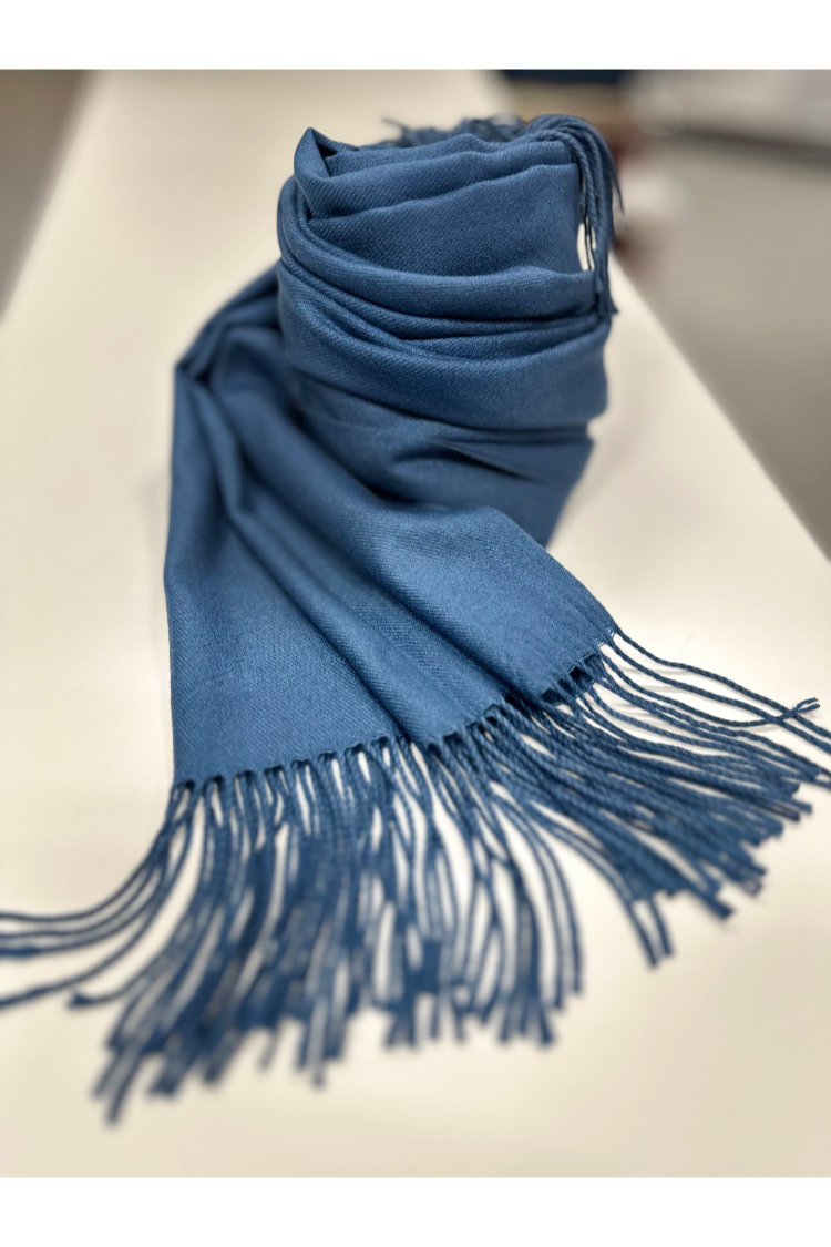 Winterschal Sky Cashmere Denim Winterschal Sky Cashmere Denim