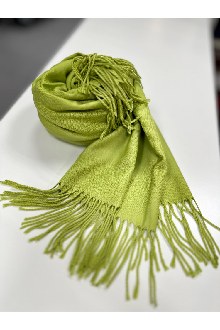 Winterschal Sky Cashmere Lime Winterschal Sky Cashmere Lime